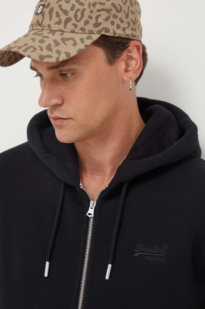 Superdry felpa nero M2013116A.02A