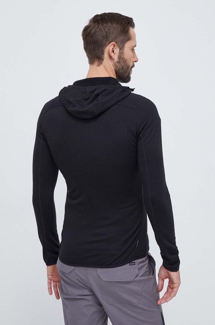 Одежда Спортивная кофта Icebreaker Merino Quantum IB0A56QP0011 чёрный