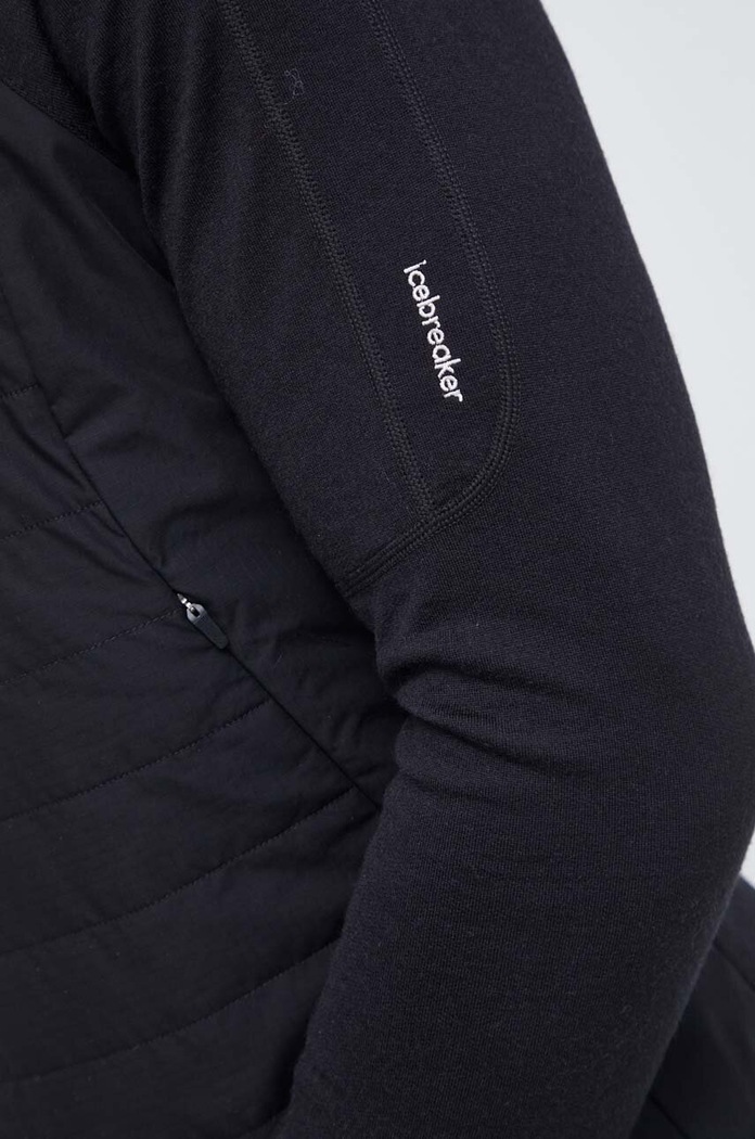 Спортивная кофта Icebreaker Merino Quantum IB0A56QP0011 чёрный