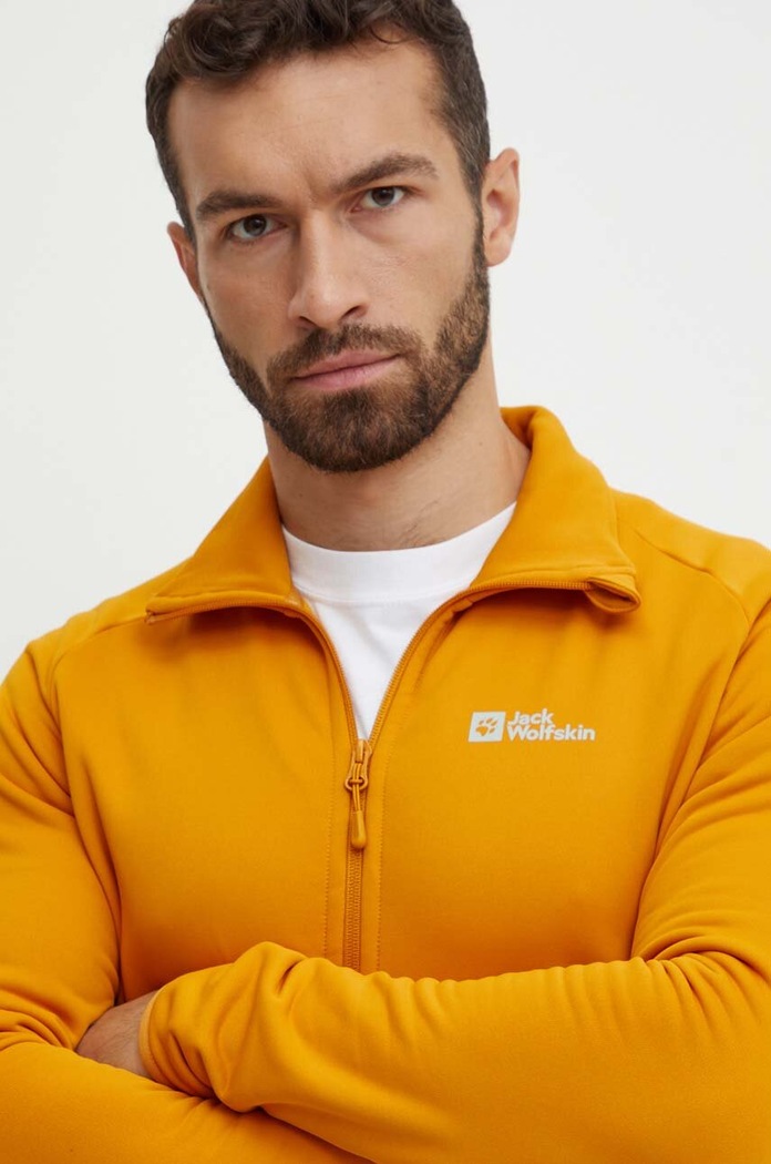 Jack Wolfskin hanorac Baiselberg portocaliu 1711381