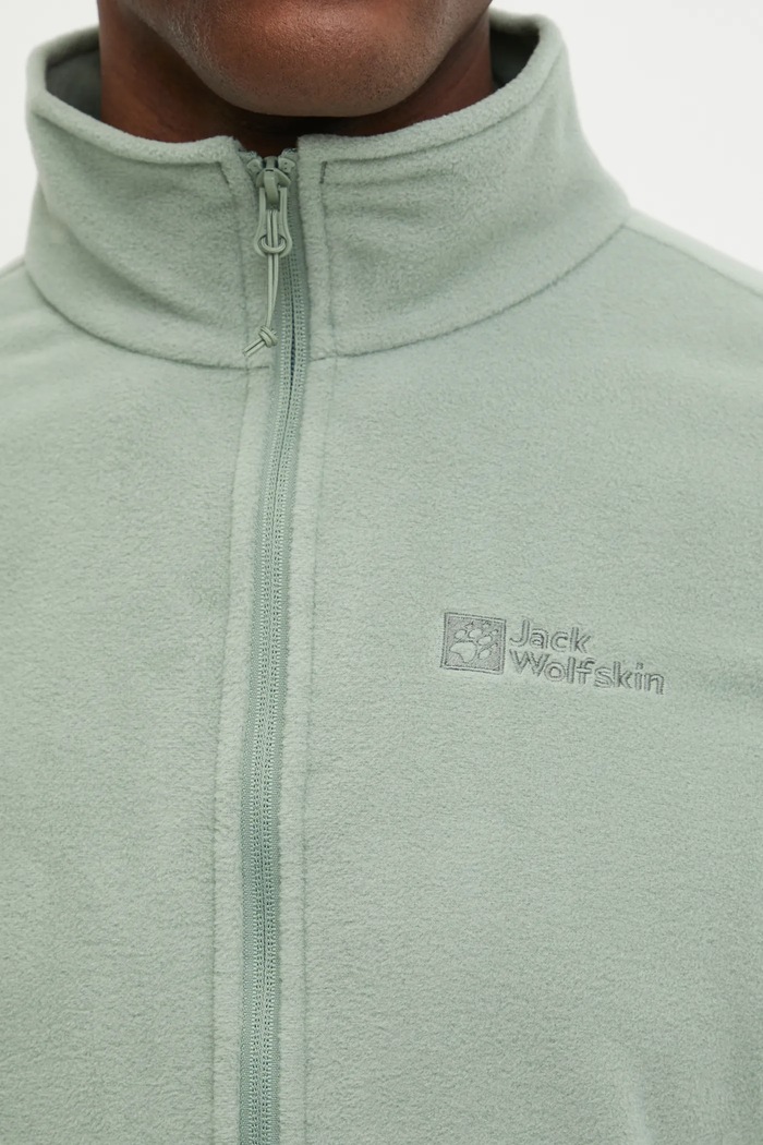 Športová mikina Jack Wolfskin Taunus 1711451 zelená