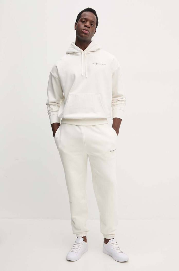 Mikina Polo Ralph Lauren 710917904 béžová SS26