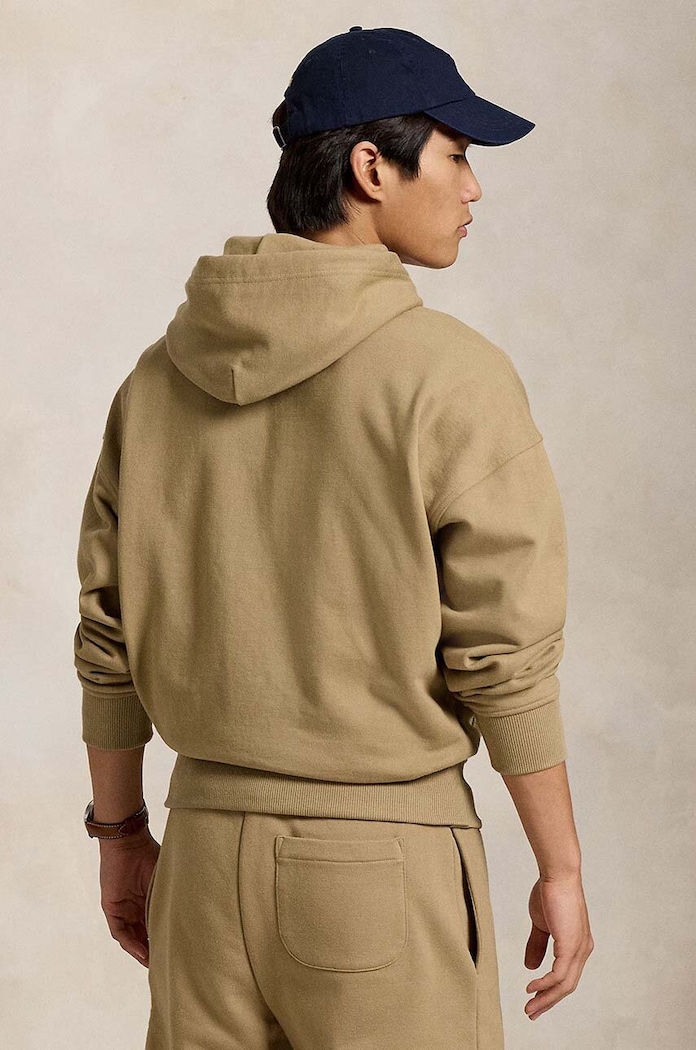 Mikina Polo Ralph Lauren 710917904 béžová SS26