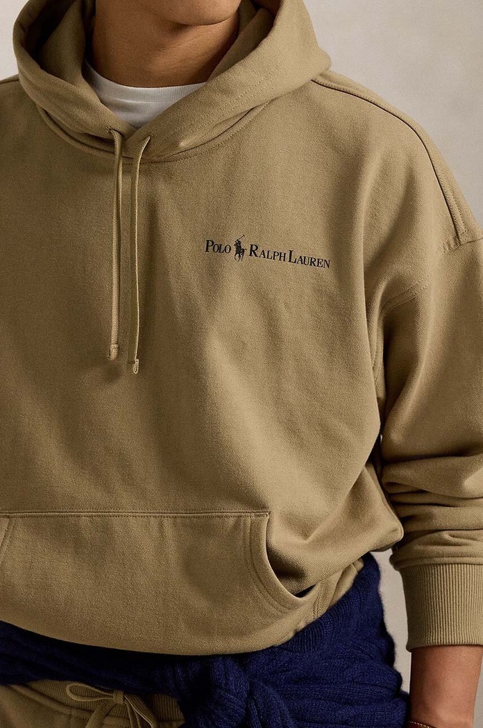 Mikina Polo Ralph Lauren béžová 710917904