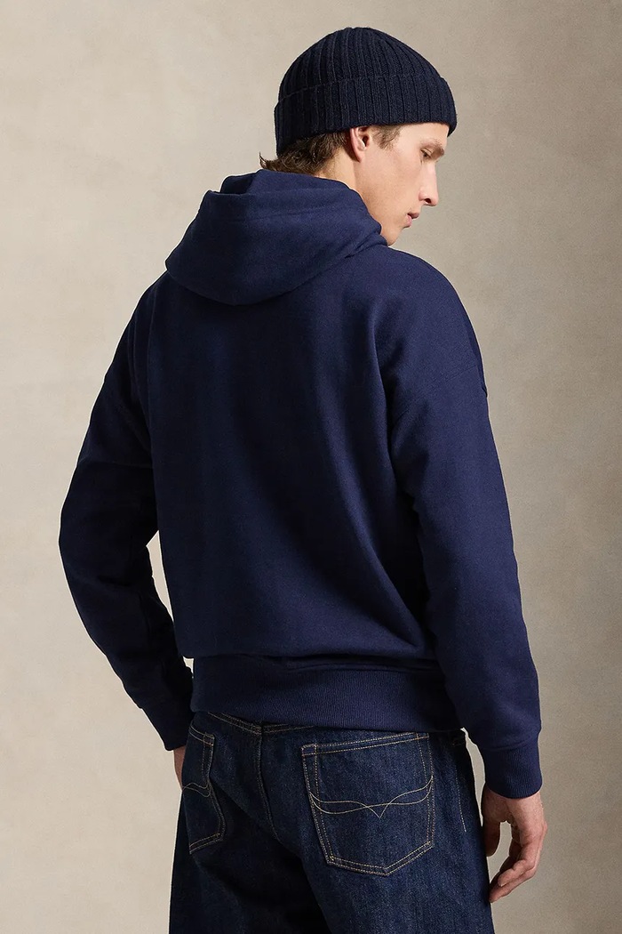 Dukserica Polo Ralph Lauren 710917904 mornarsko plava SS26