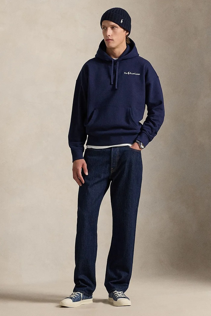 Odjeća Dukserica Polo Ralph Lauren 710917904 mornarsko plava