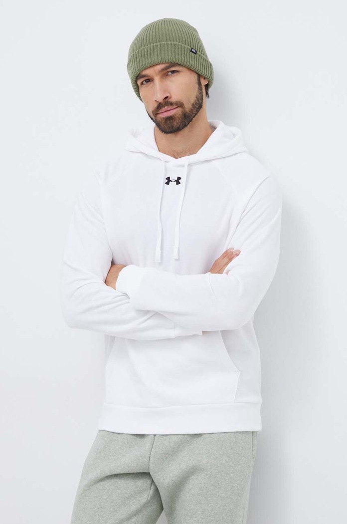 Dukserica Under Armour s kapuljačom bijela 1379757