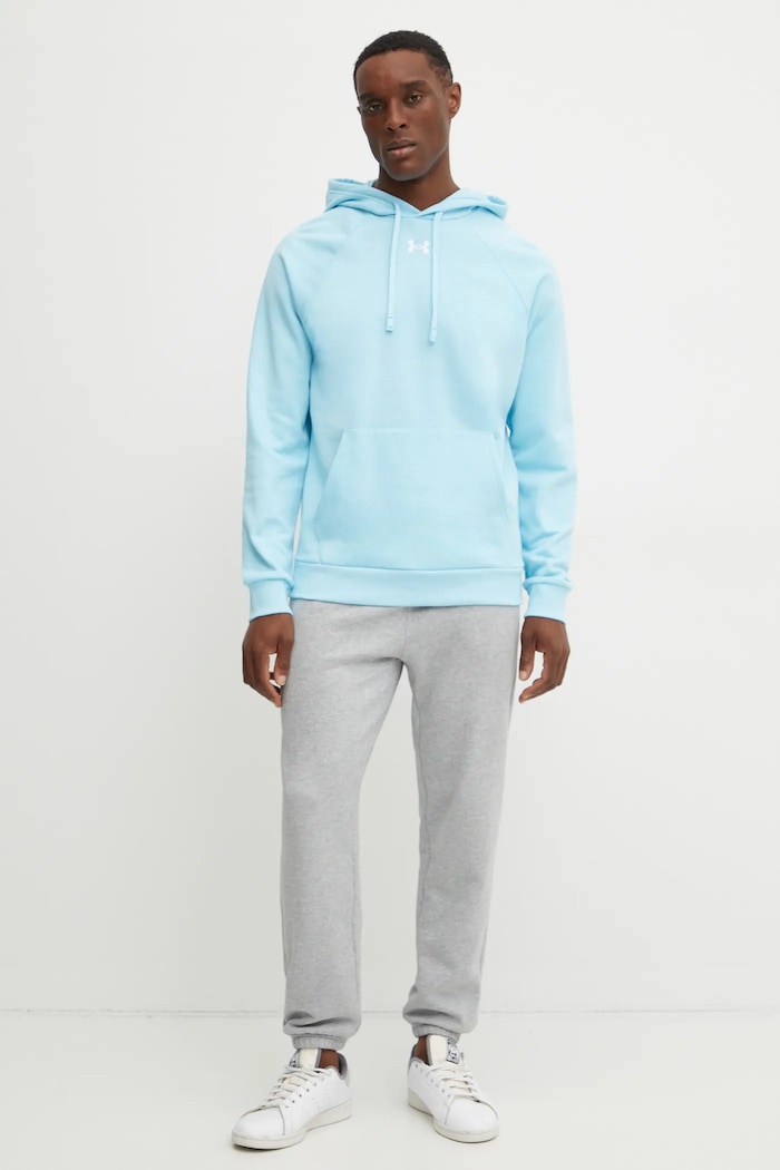 Under Armour Bluză Rival Fleece 1379757 albastru SS26