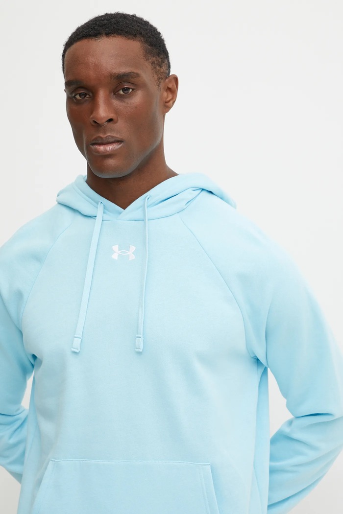 Bluză Rival Fleece Under Armour 1379757 albastru