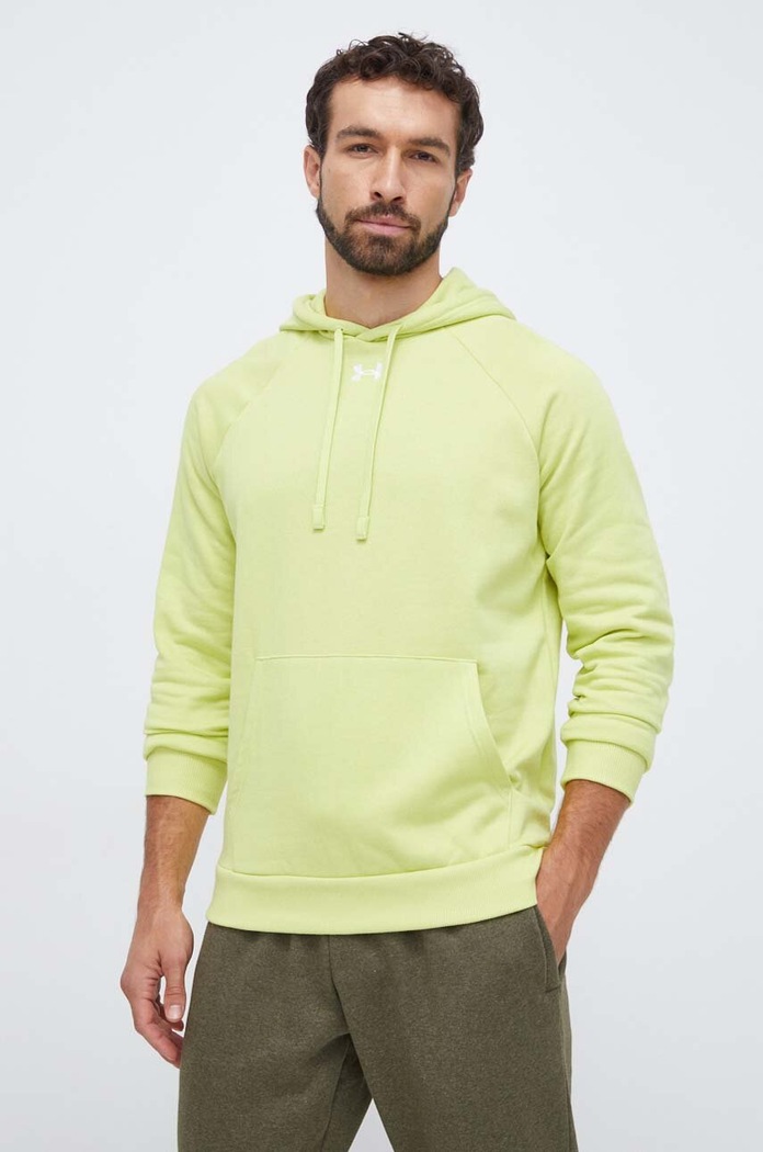 Суичър Under Armour с качулка зелен 1379757
