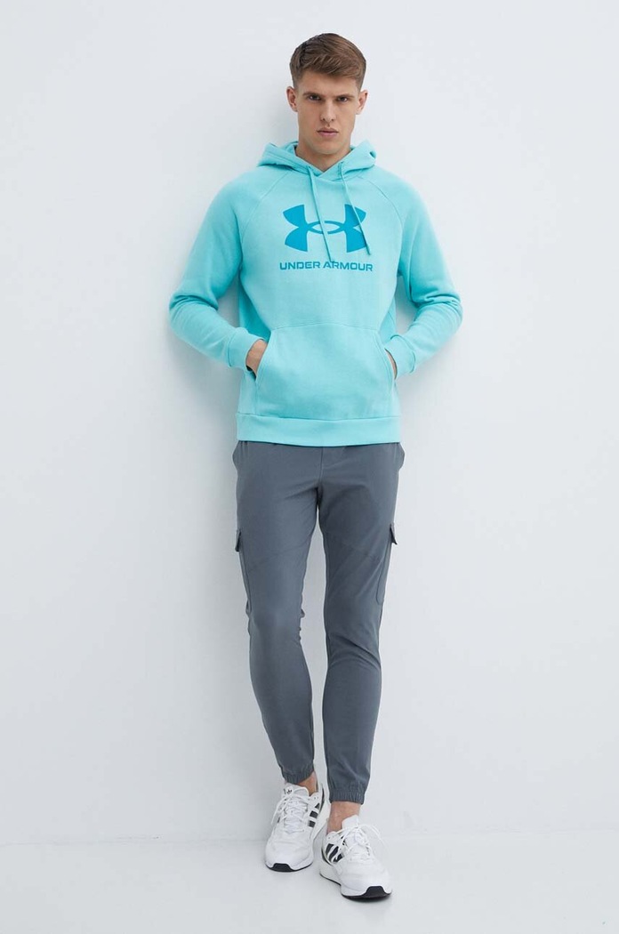 Under Armour bluza 1379758 turcoaz SS26
