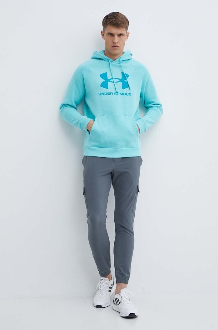 Under Armour bluza 1379758 turcoaz SS26