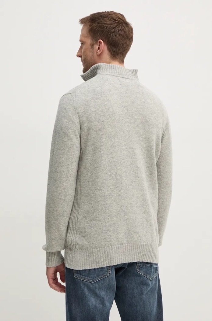 Abbigliamento Barbour Maglione da uomo in lana MKN0339 grigio