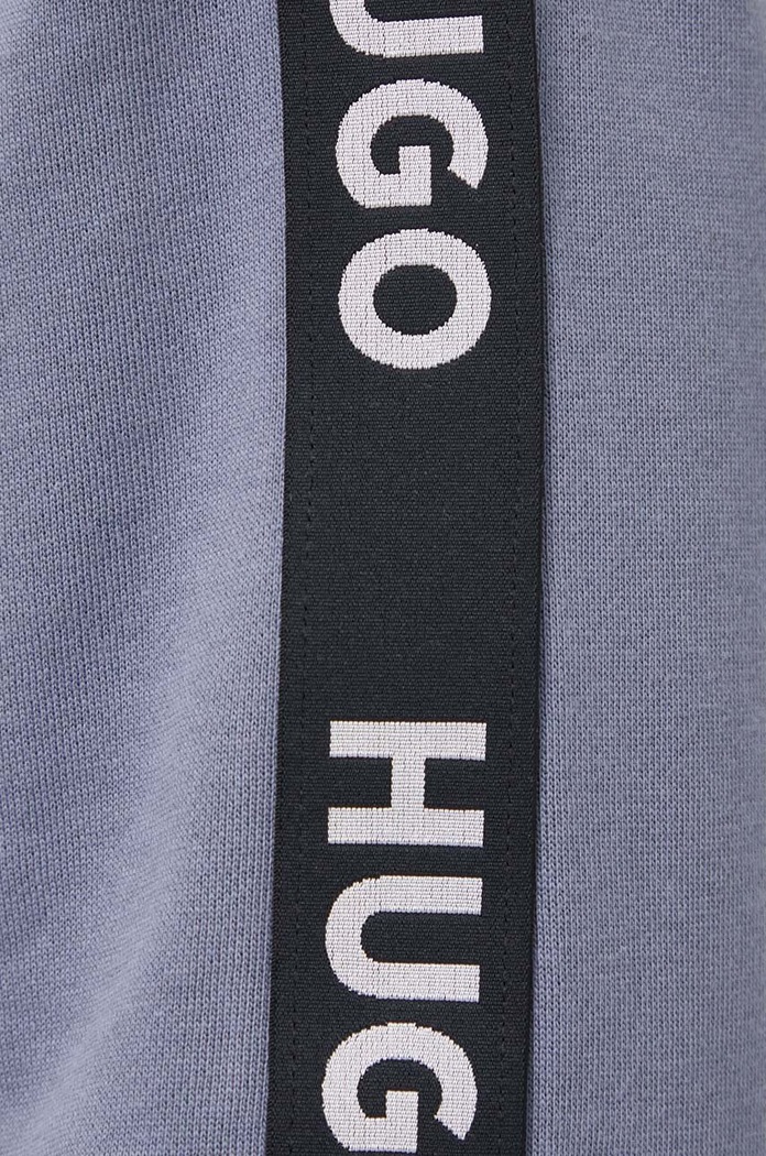 Бавовняна кофта лаунж HUGO 50504273 сірий