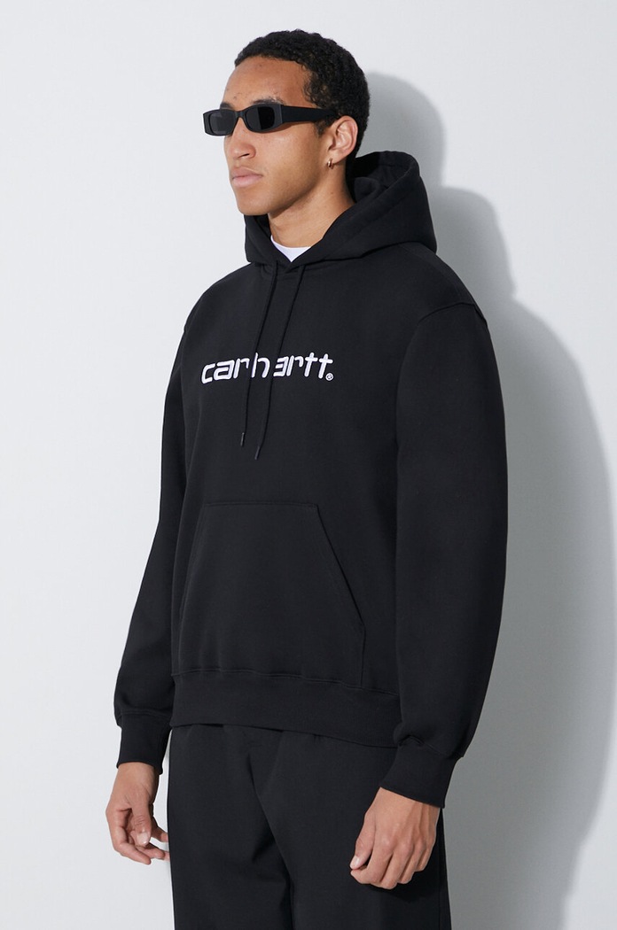 Carhartt WIP felpa applique nero I030547.0D2XX