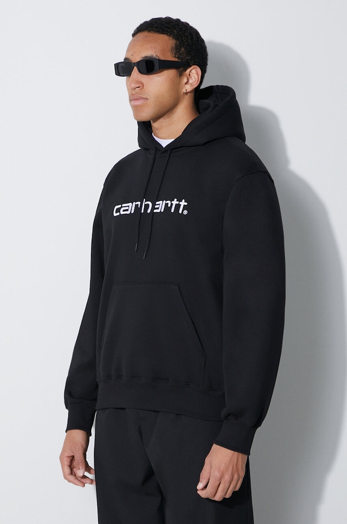 Carhartt WIP felpa applique nero I030547.0D2XX