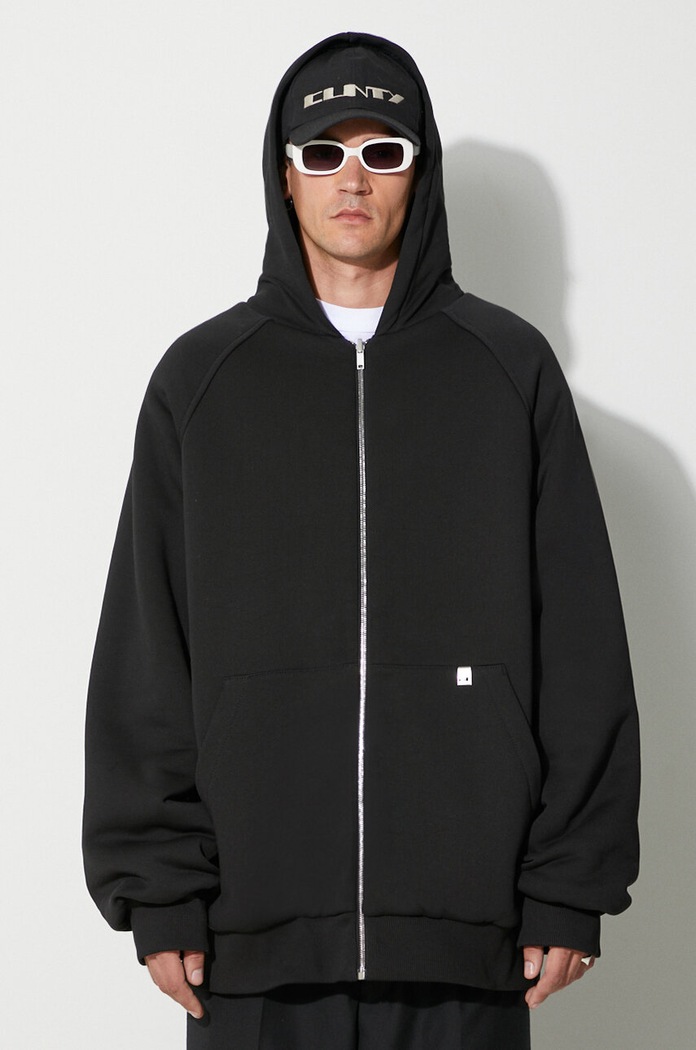 1017 ALYX 9SM felpa reversibile nero AAMOU0428FA01