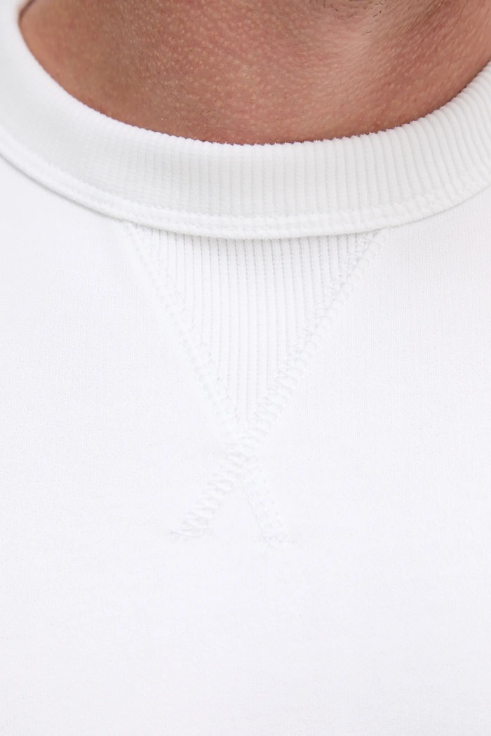 Calvin Klein Jeans hanorac de bumbac J30J323426 alb