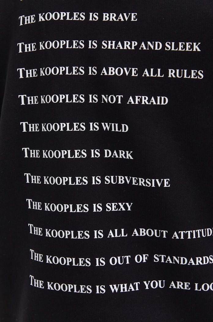 Bavlnená mikina The Kooples HSWE25090K