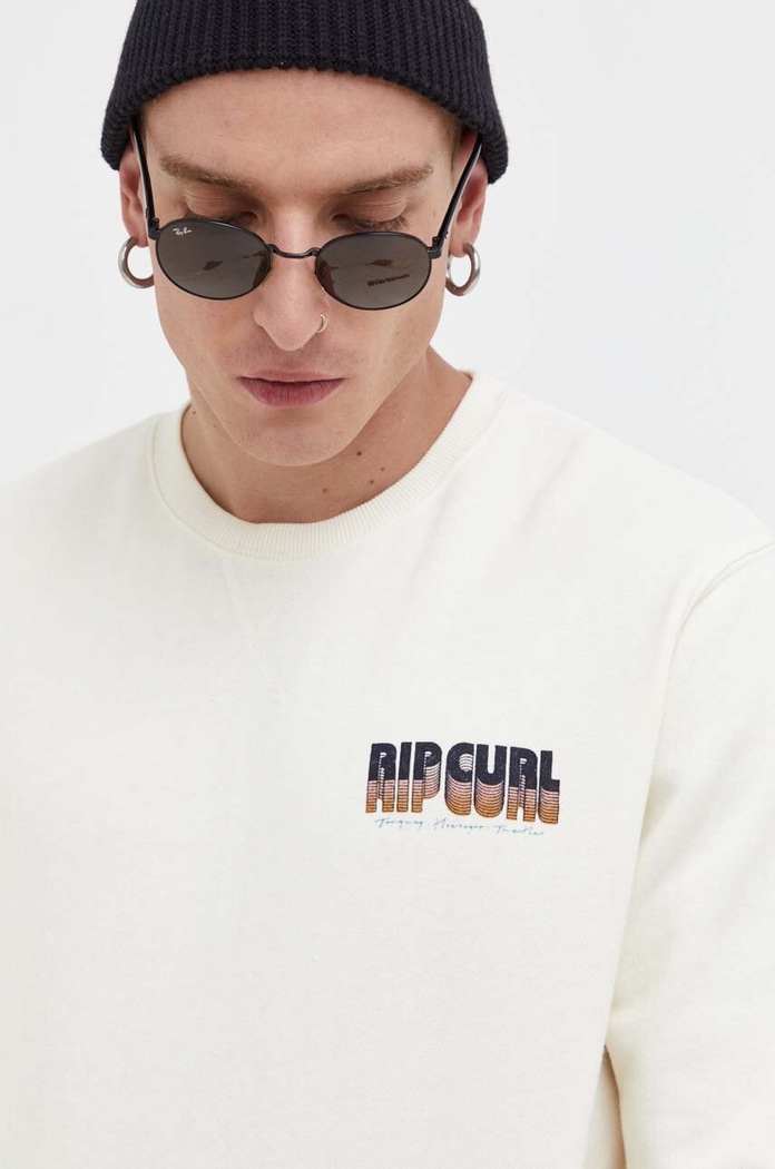 Mikina Rip Curl béžová 03AMFL