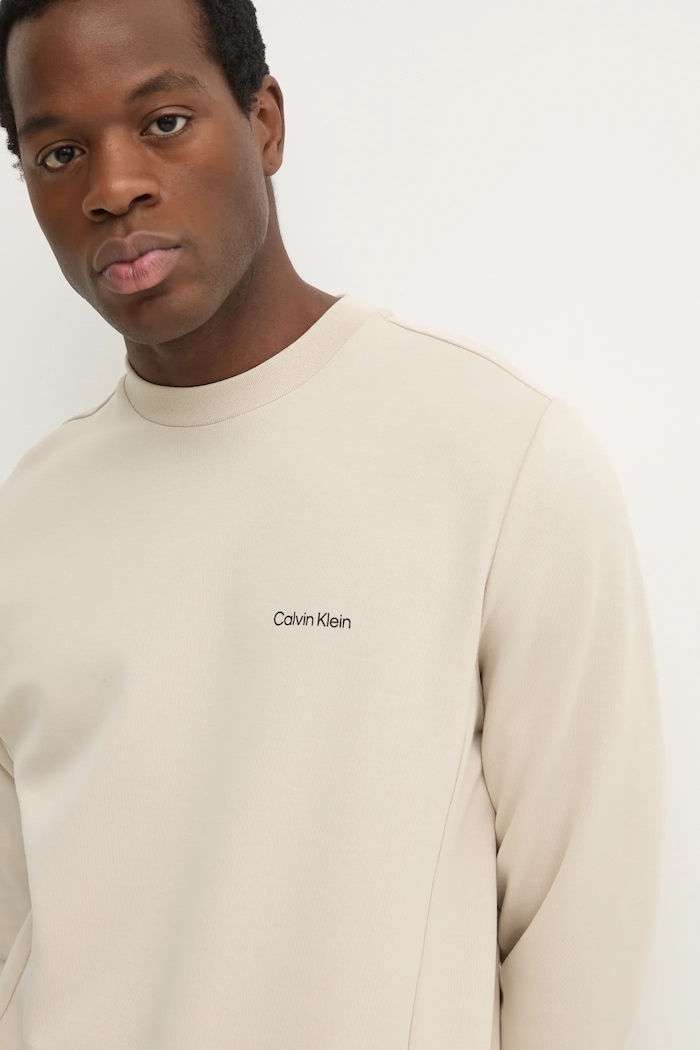 Calvin Klein bluza beżowy K10K109926