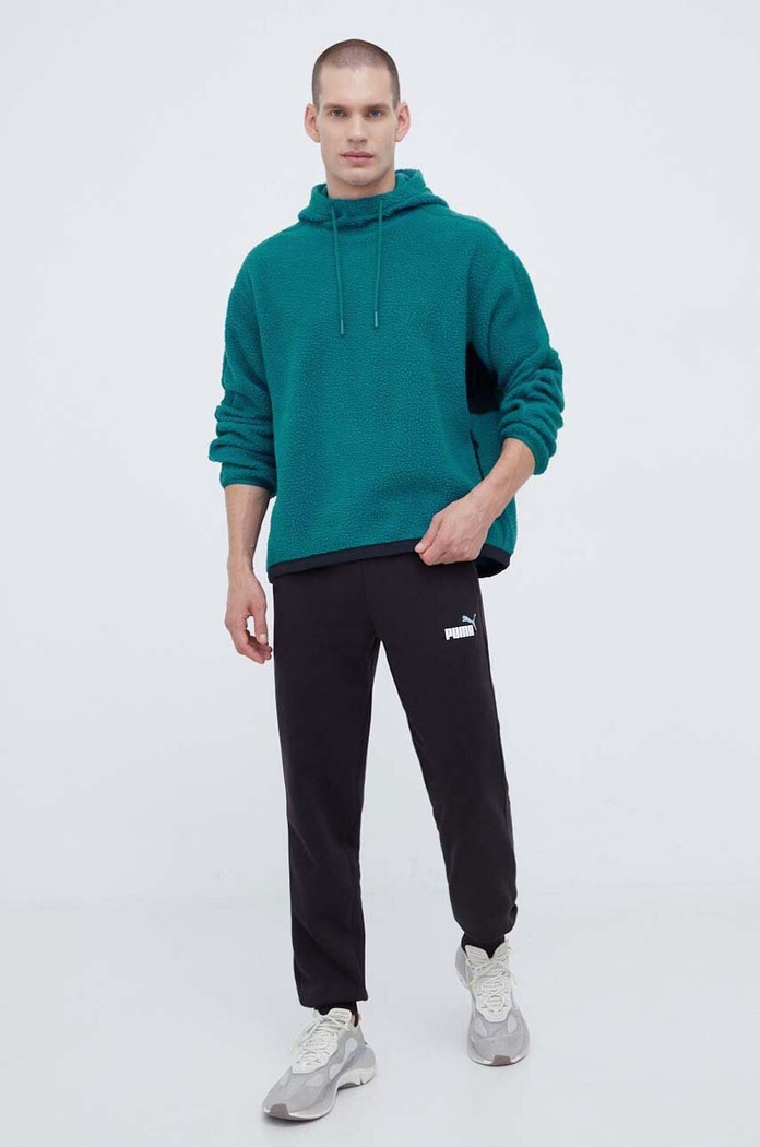 Спортен суичър Calvin Klein Performance 00GMF3W315 зелен AW23