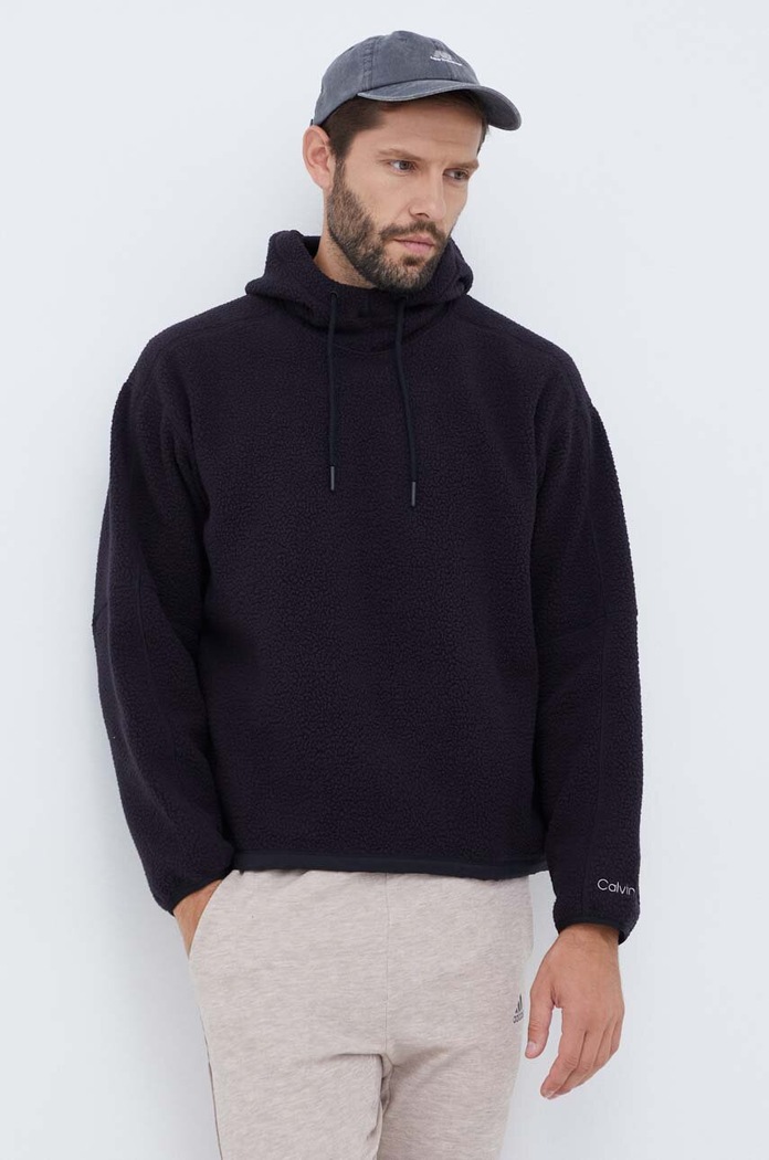 Calvin Klein Performance bluza sportowa z kapturem czarny 00GMF3W315