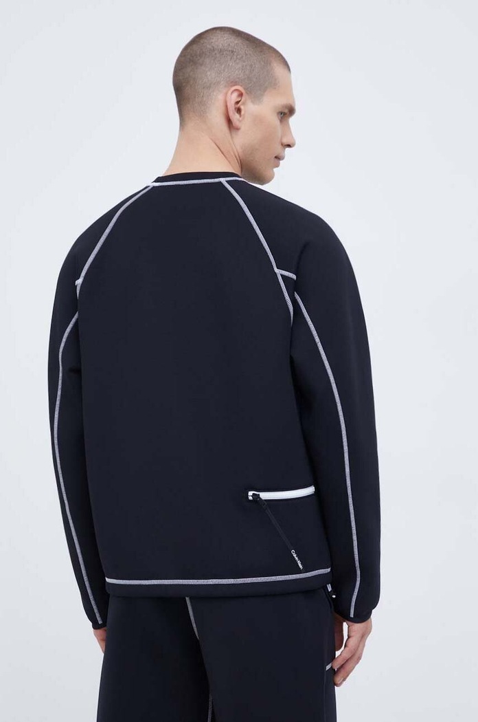Odzież Calvin Klein Performance bluza treningowa 00GMF3W317 czarny