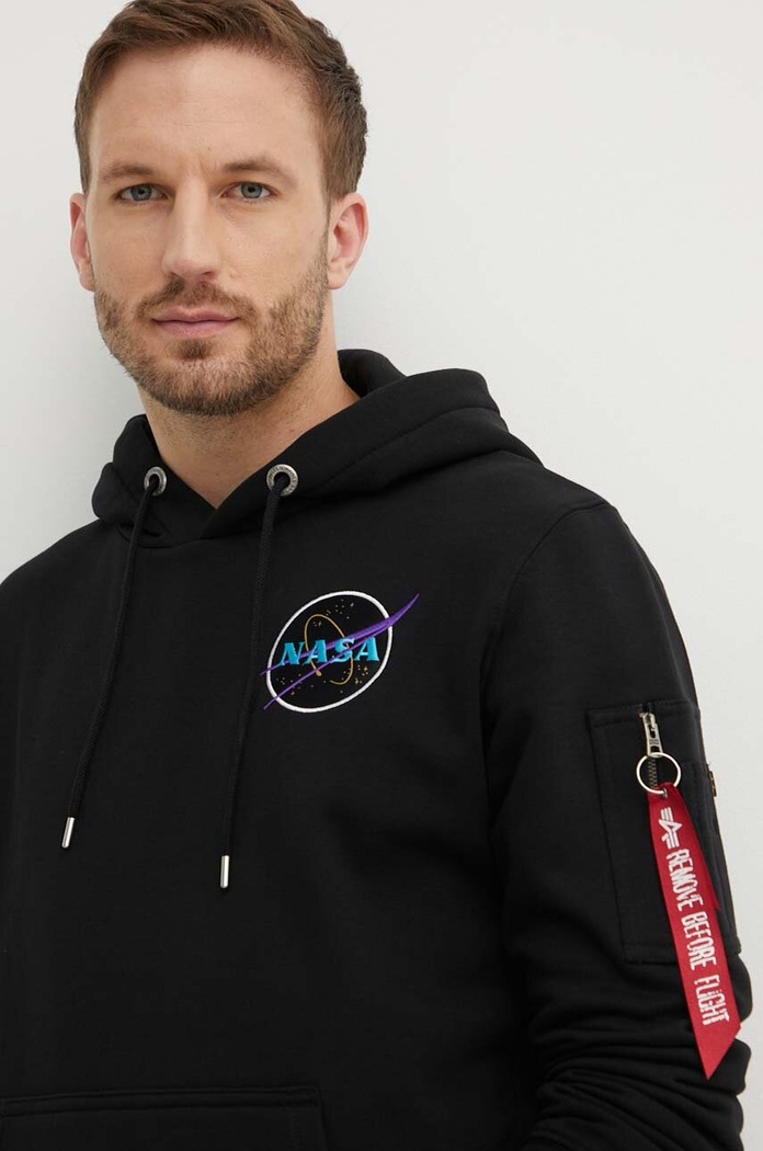 Μπλούζα Alpha Industries μαύρο 108337.556