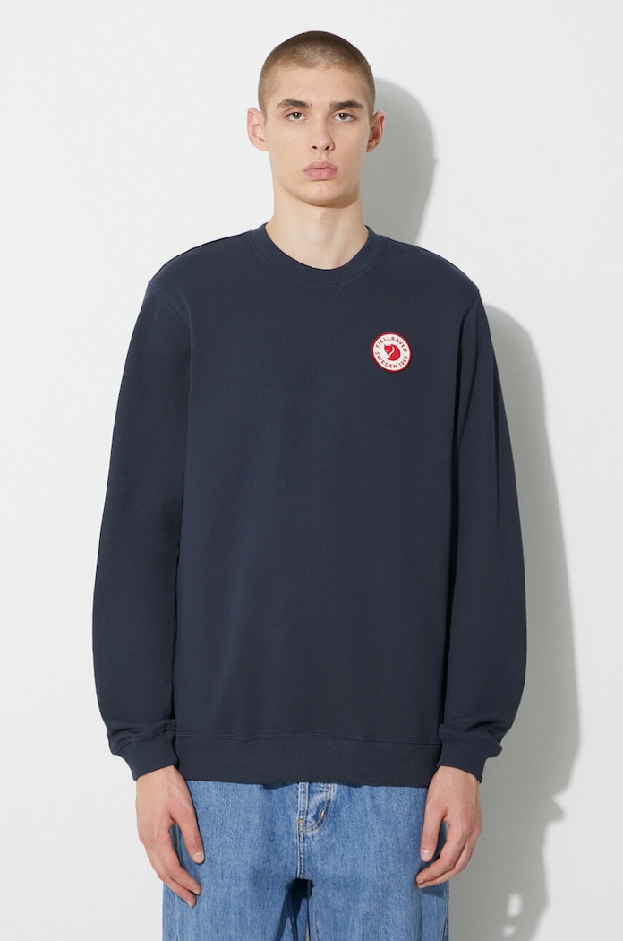 Fjallraven Cotton sweatshirt 1960 Logo navy F87163.555