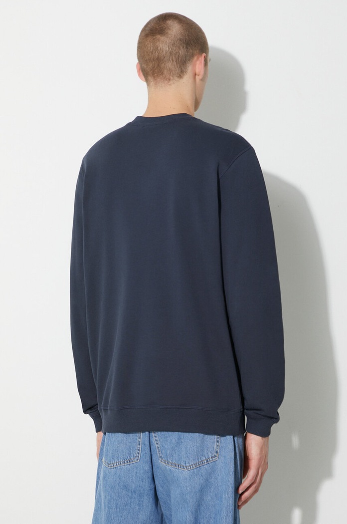 Clothing Fjallraven Cotton sweatshirt 1960 Logo F87163.555 navy