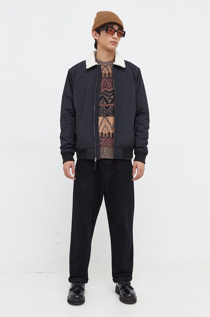 Abercrombie & Fitch sweter KI120.3268.408 brązowy AW23