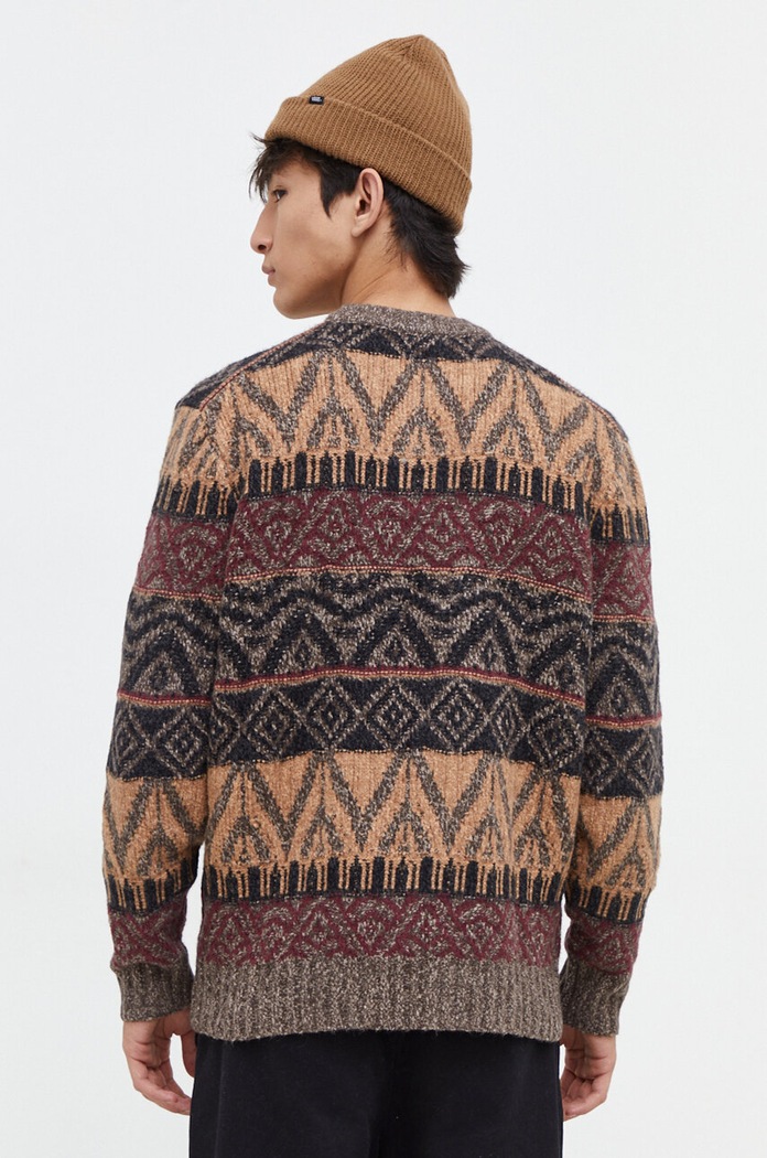 Odzież Abercrombie & Fitch sweter KI120.3268.408 brązowy