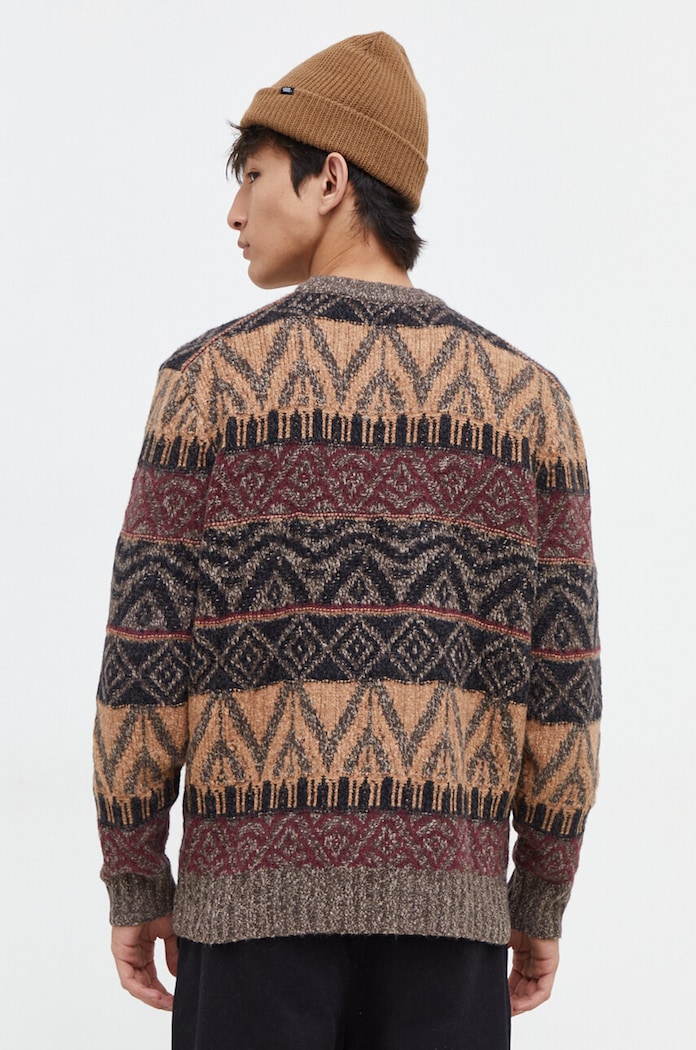 Odzież Abercrombie & Fitch sweter KI120.3268.408 brązowy