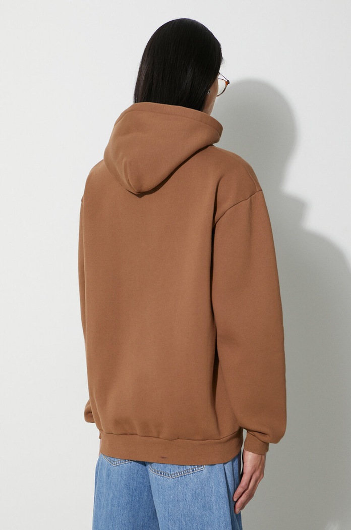 Odzież Butter Goods Bluza Zorched Pullover Hood BGQ3231803 brązowy