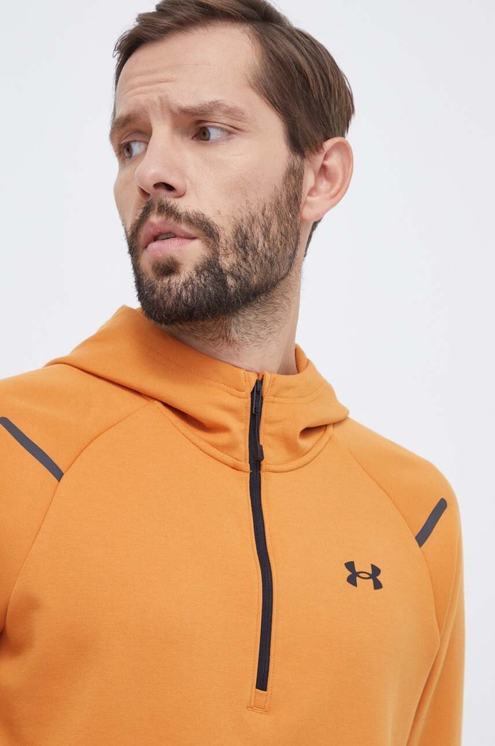 Under Armour bluza treningowa Unstoppable pomarańczowy 1379811