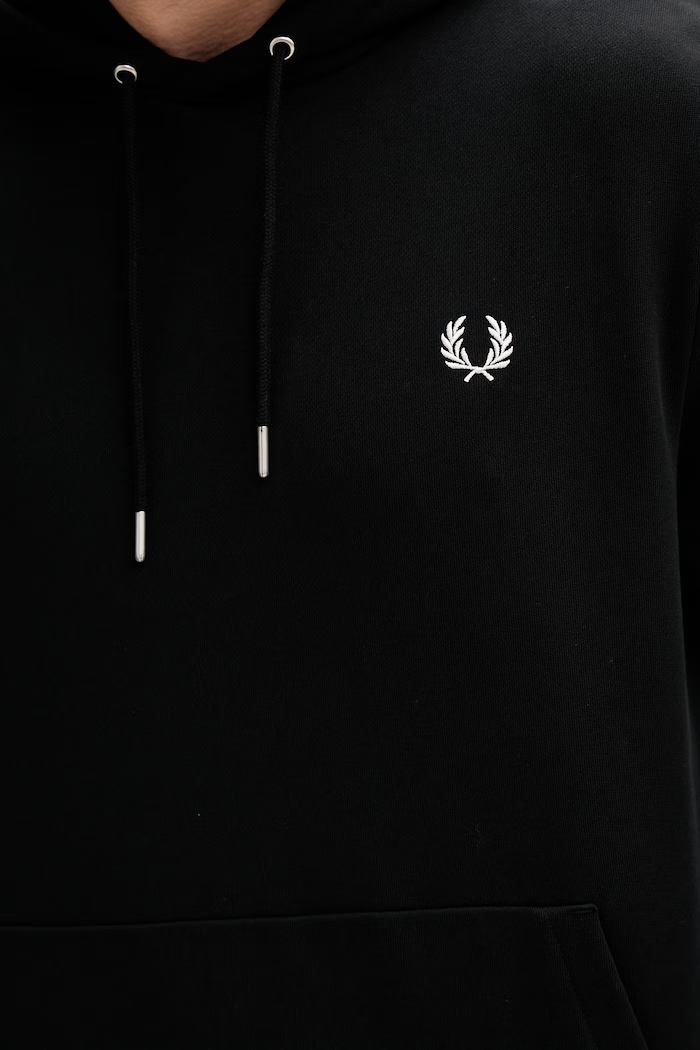 Fred Perry hanorac de bumbac M2643.102 negru