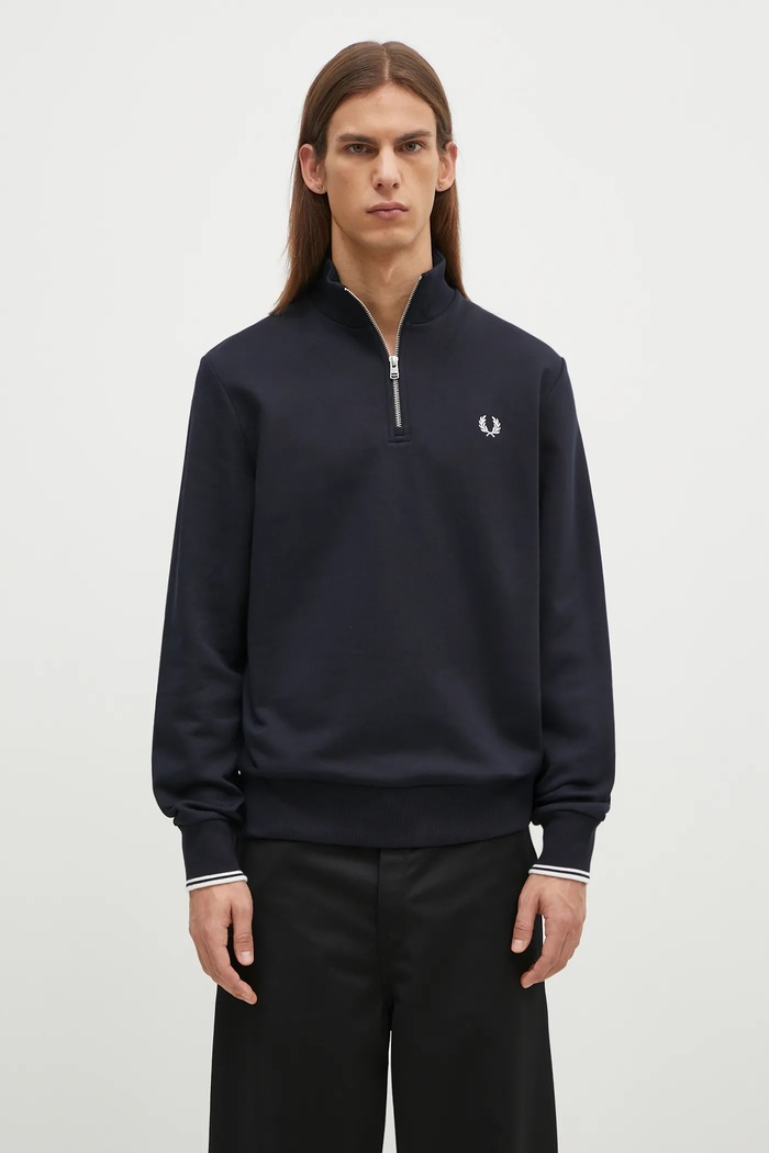 Fred Perry bluza pozostałe granatowy M3574.608