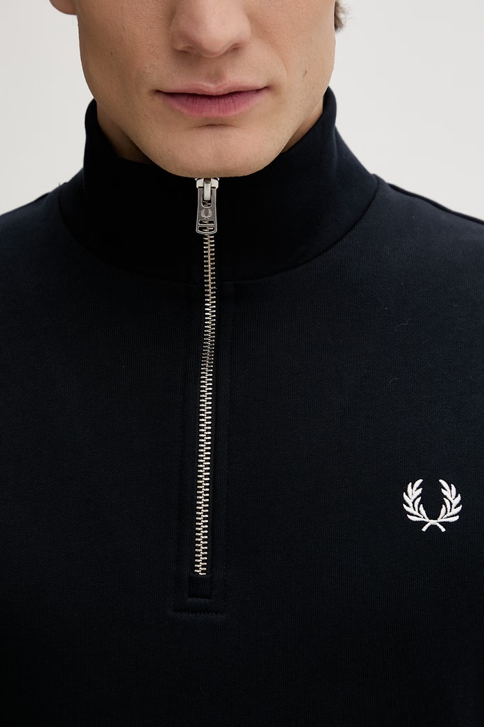Fred Perry bluză M3574.608 bleumarin