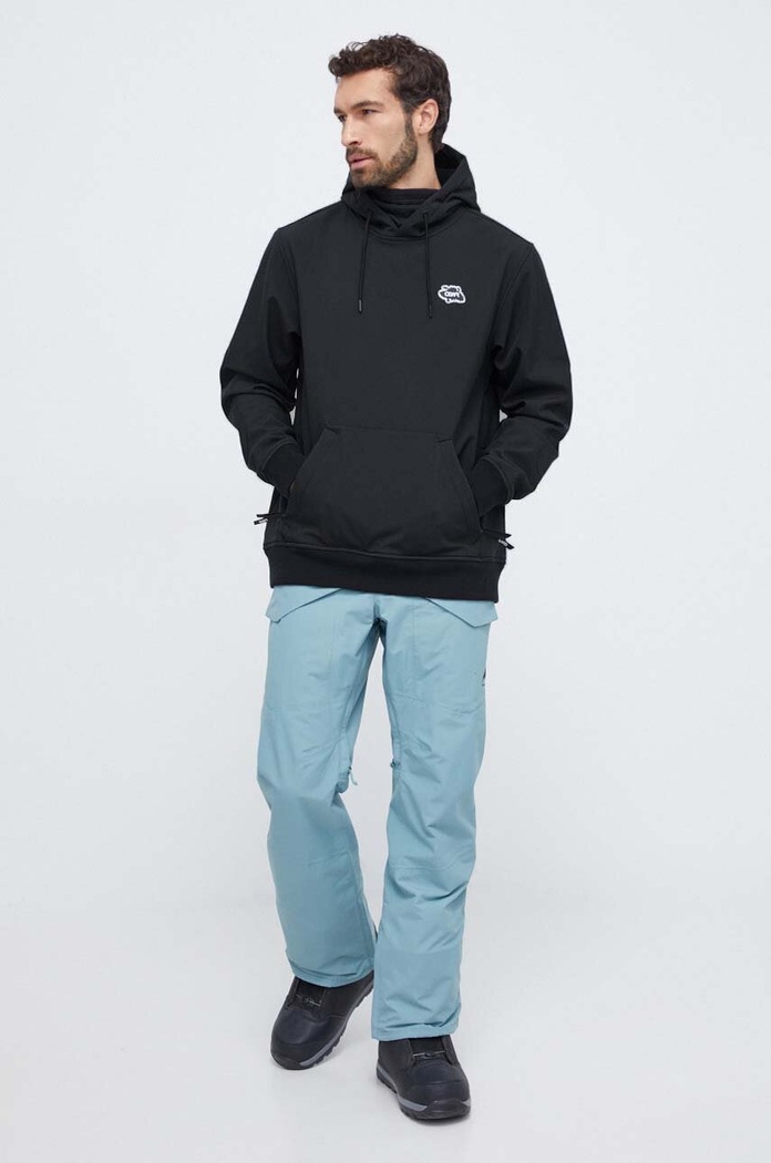 Colourwear bluza sportowa Est 2010 7010302 czarny AW23