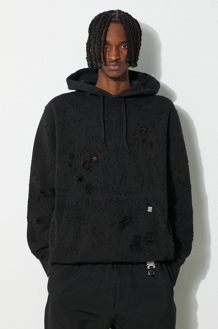 1017 ALYX 9SM cotton sweatshirt cotton black AAUSW0221FA01