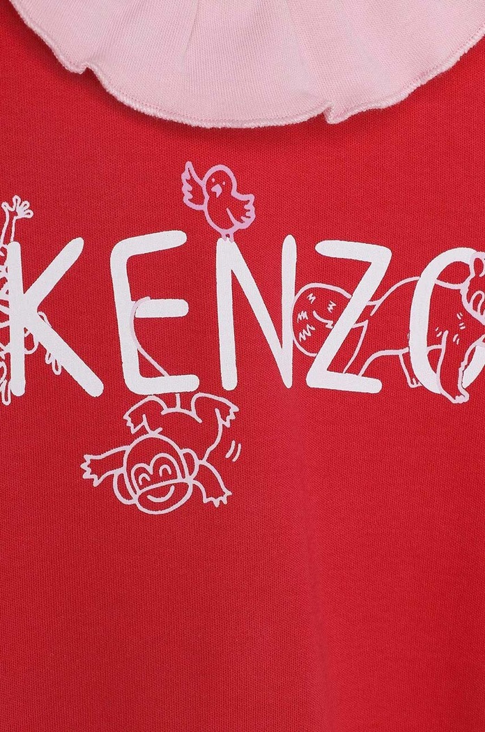 DÍVKA Kojenecké body Kenzo Kids K97055 červená