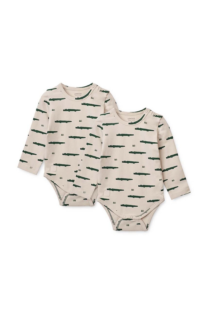 Liewood body bebe 2-pack Produs pentru bebe bej LW17703