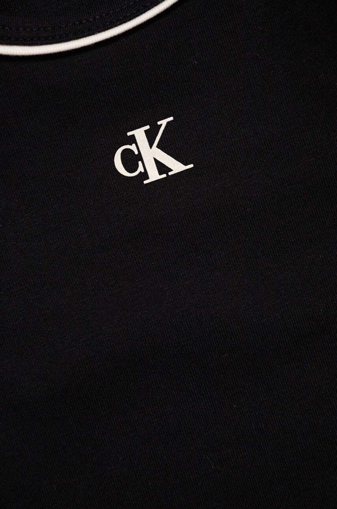 Calvin Klein Jeans body niemowlęce 2-pack IN0IN00111.9BYX czarny