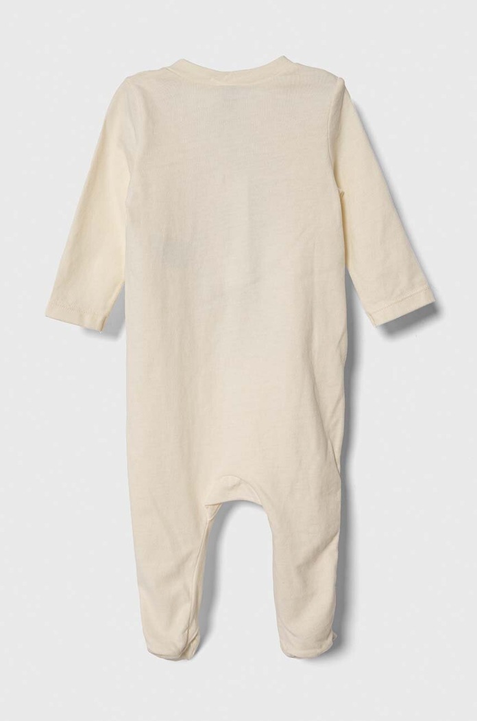 Kojenecké bavlněné dupačky United Colors of Benetton 34B10T01J.W.SEASONAL béžová AW23