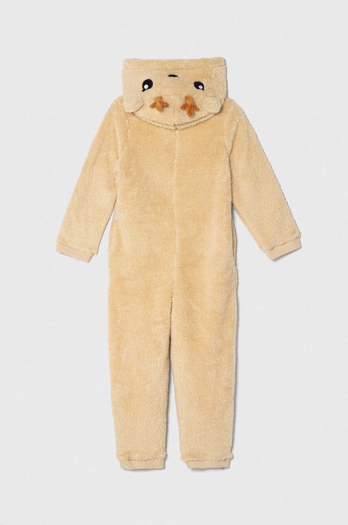 Ολόσωμη φόρμα μωρού United Colors of Benetton 3WK60T01L.G.SEASONAL μπεζ AW23