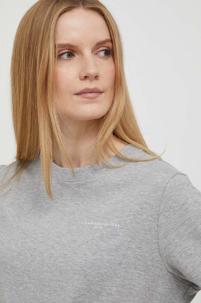 Tommy Hilfiger longsleeve szary WW0WW39784