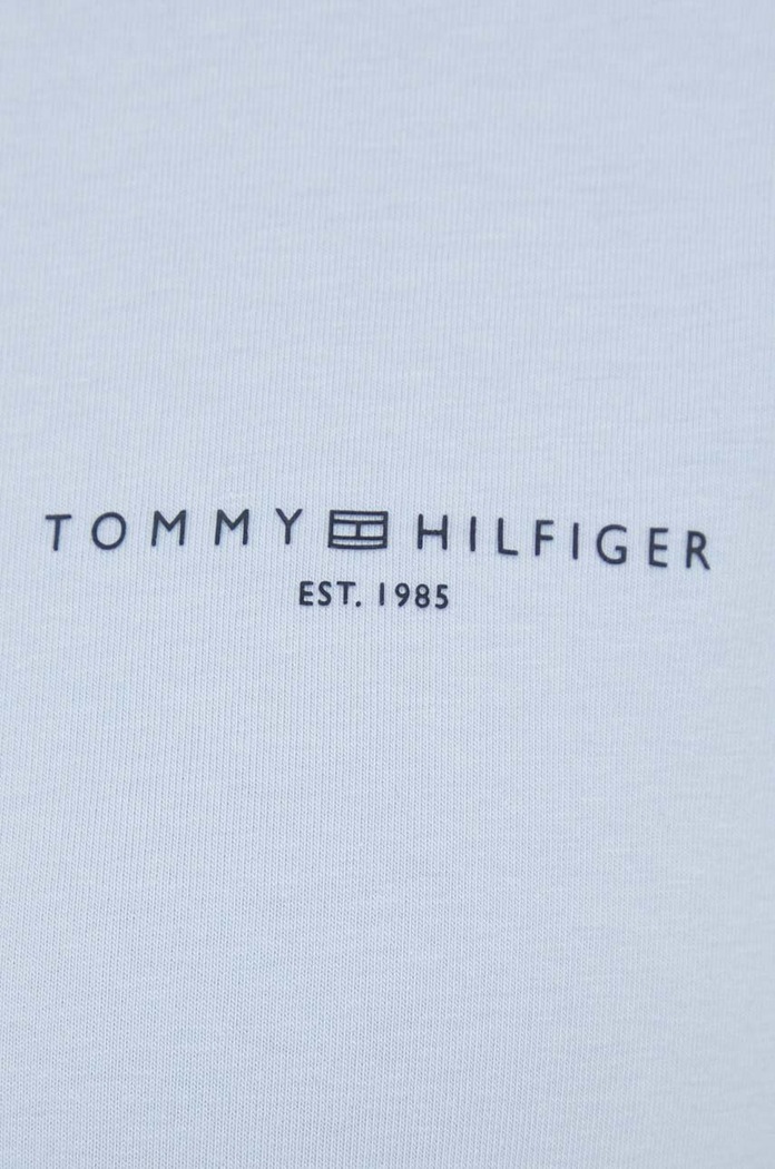 Tommy Hilfiger longsleeve WW0WW39784 niebieski