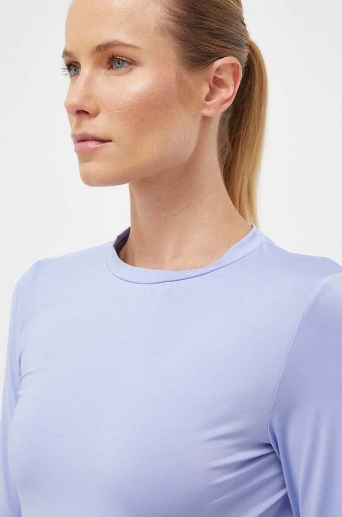 Longsleeve de antrenament Bold Moves x Mizuno Roxy ERJKT04067 albastru