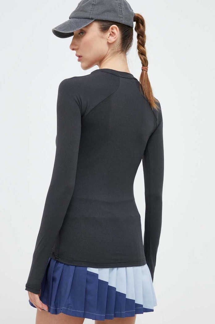 Ruházat adidas Performance edzős hosszú ujjú Techfit HY3214 fekete